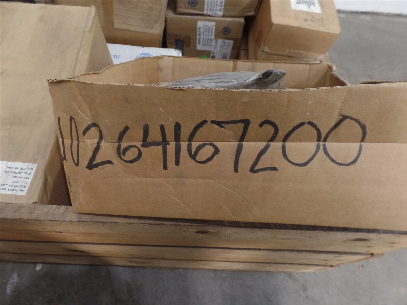 GENUINE O&K 264167200 SUN VISOR, TROJAN O&K 10264167200, TEREX 10-264167200, NOS
