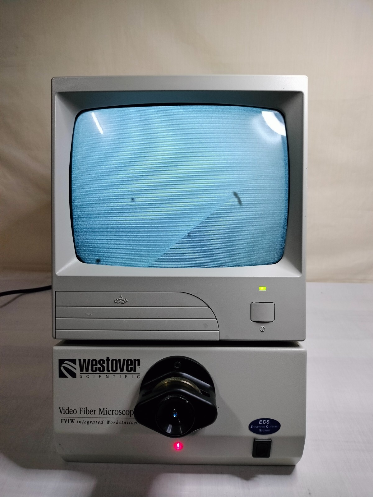 Westover FVIW-409 FVIW409 Video Fiber Microscope S/N: 0101009247 Made in Taiwan