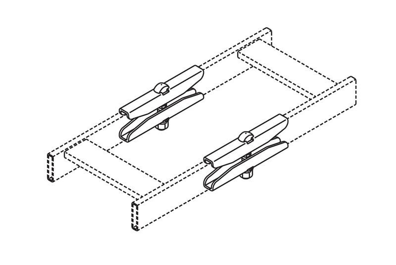 CHATSWORTH PRODUCTS CPI 11301-001 JUNCTION SPLICE KIT, 1-1/2″ STRINGER, New