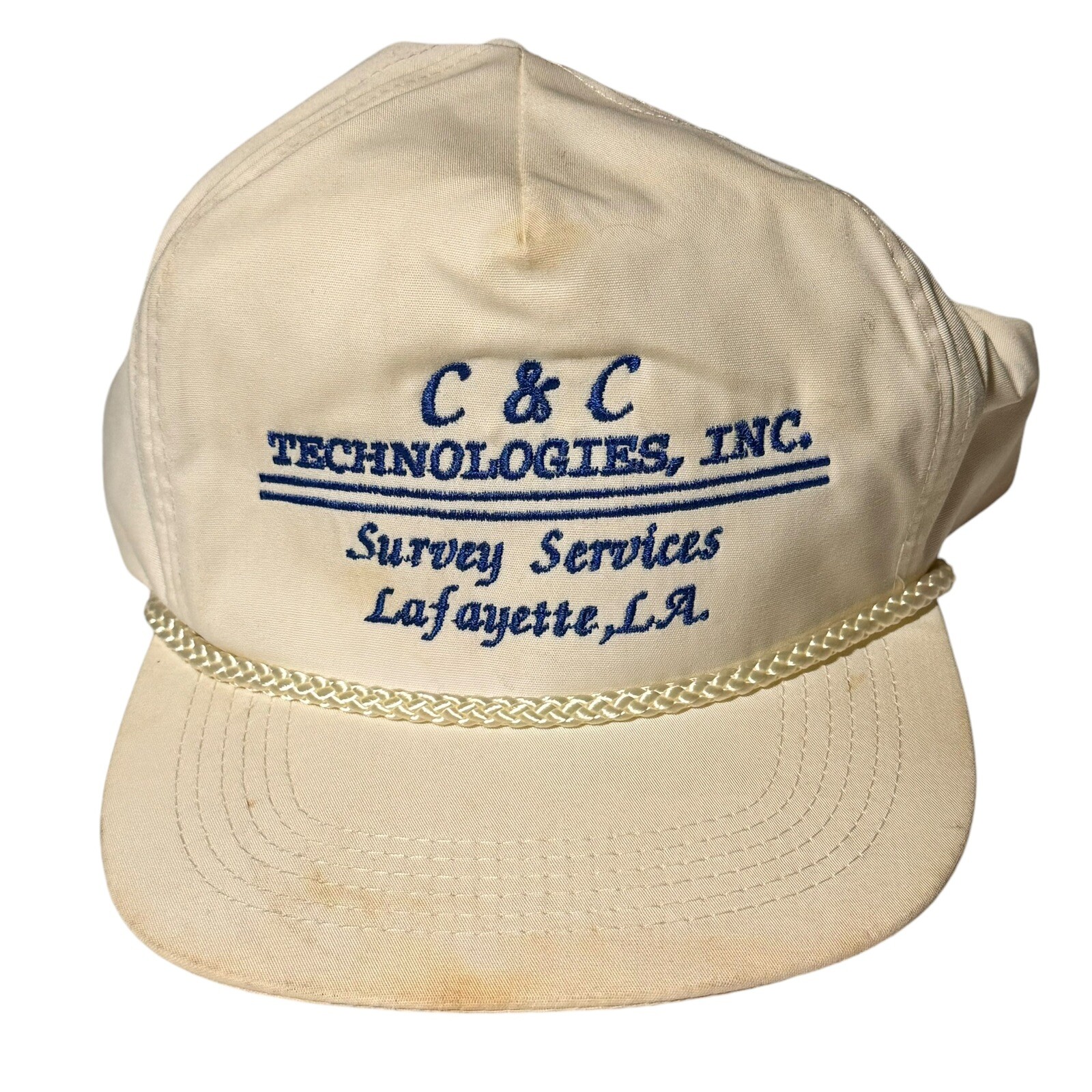 C&C Technologies Survey Oceaneering Oilfield Exploration Hat Cap Lafayette LA