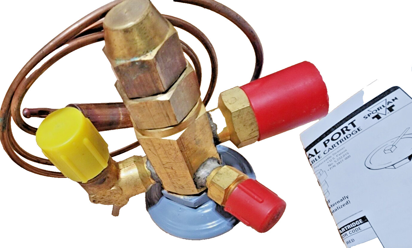 SPORLAN FVE-1/4-C / FVE1/4C EXPANSION VALVE THERMAL 1/4” X 1/2” SAE