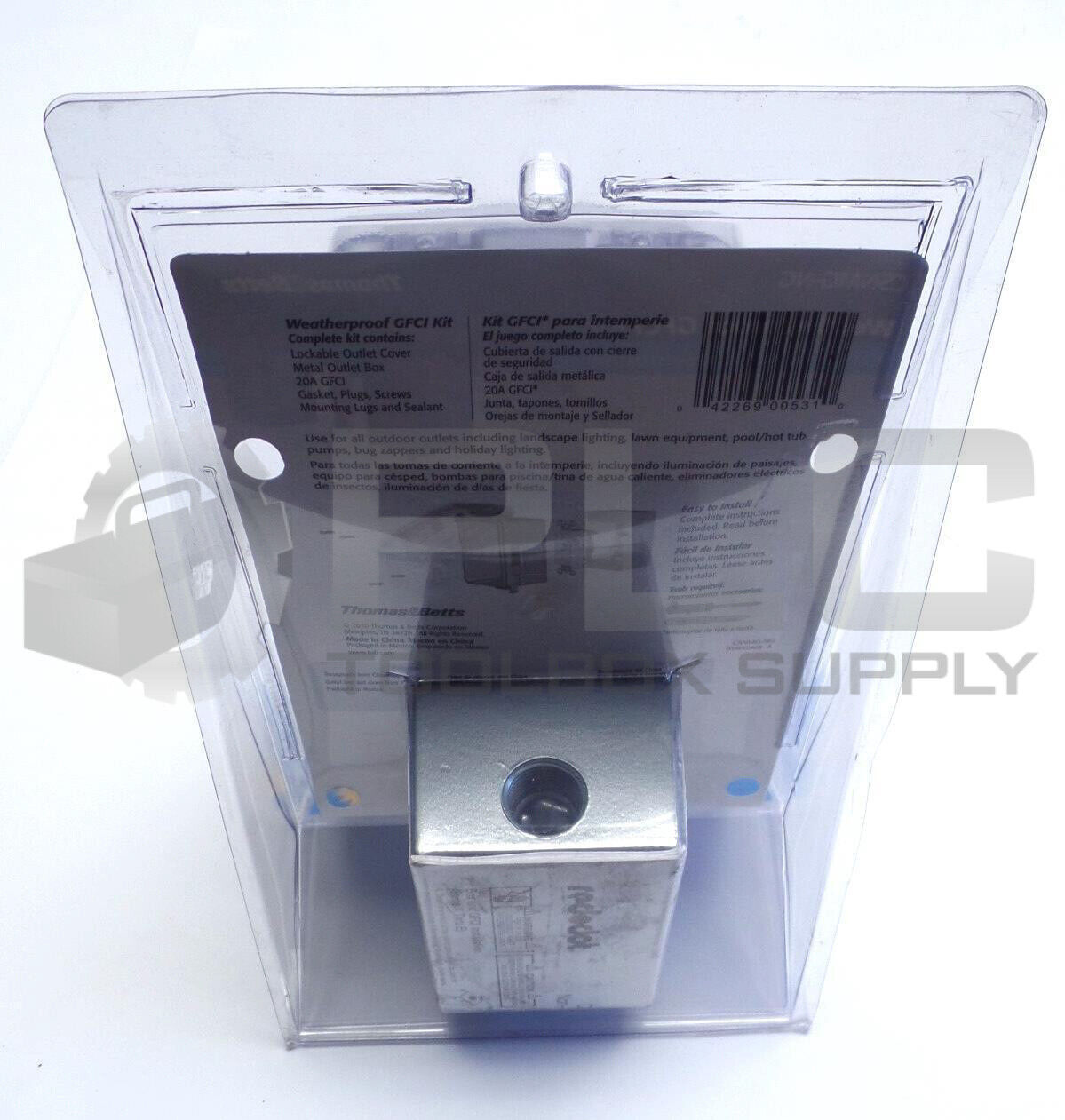 NEW THOMAS & BETTS CSNMG-NG WEATHERPROOF GFCI KIT