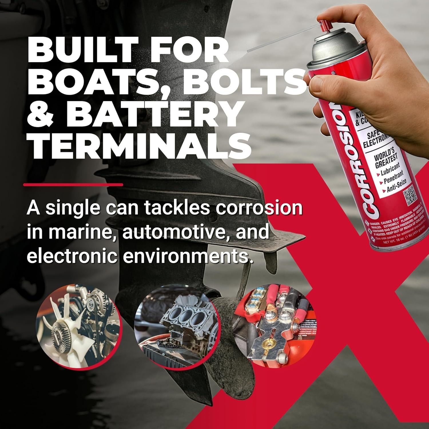 Industrial-Strength 1 Gallon Corrosion Prevention – Protects Electronics & Parts