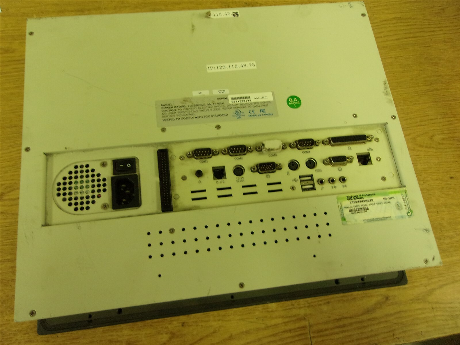 Window S XP Professional OEM Software Monitor E85-03013 X H8FD-PB9BG-J