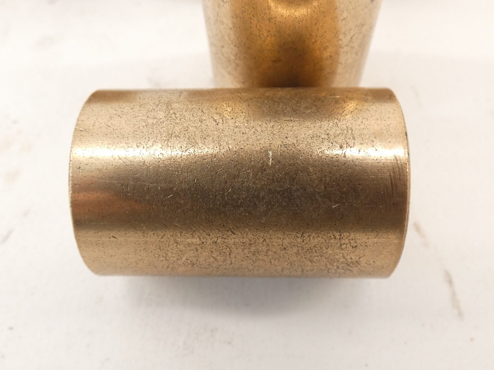 *Lot of 5* Sintered Bronze Flanged Sleeve Bearing 3/4″ Bore 1-1/2″ Length