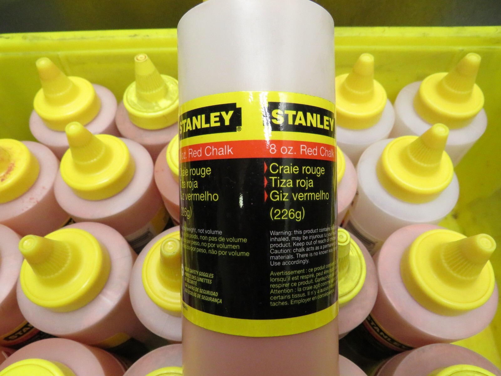 Stanley 8oz Red Chalk 47-804 Lot of 21 Bottles!