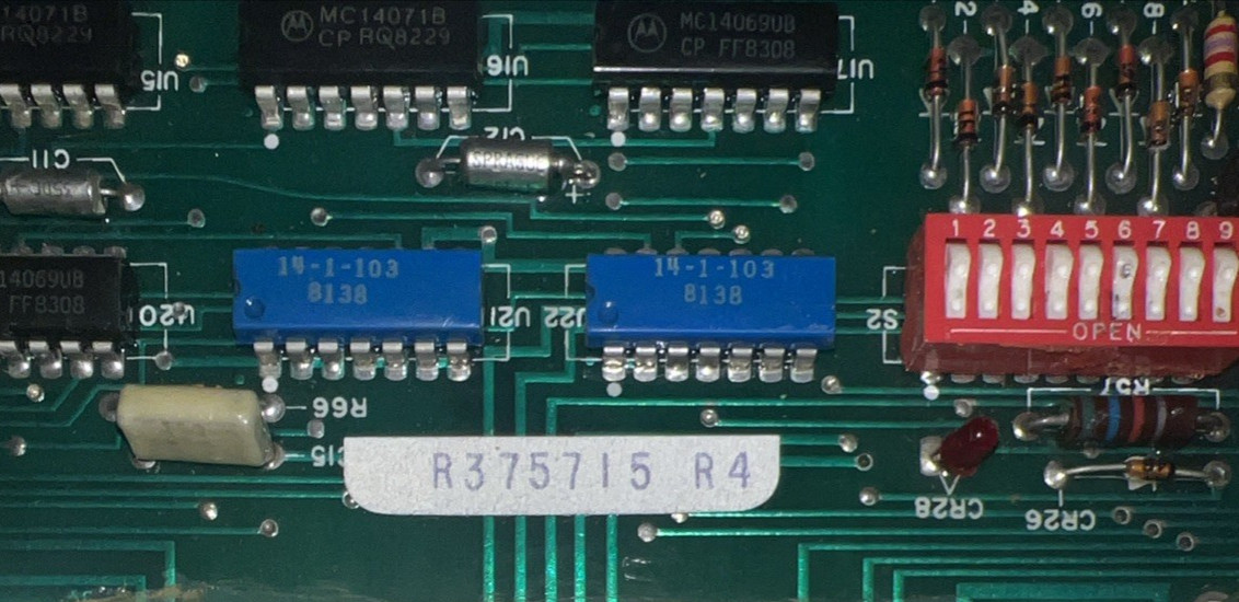 HOBART BROS R375715 R4 PCB BOARD