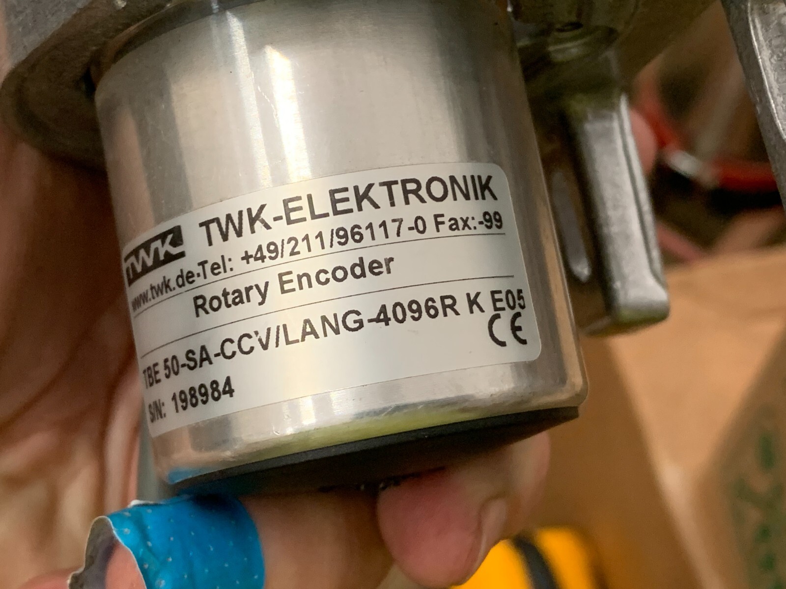 TWK-Elektronik Rotary Encoder TBE 50-SA-CCV/LAND-4096R K E05