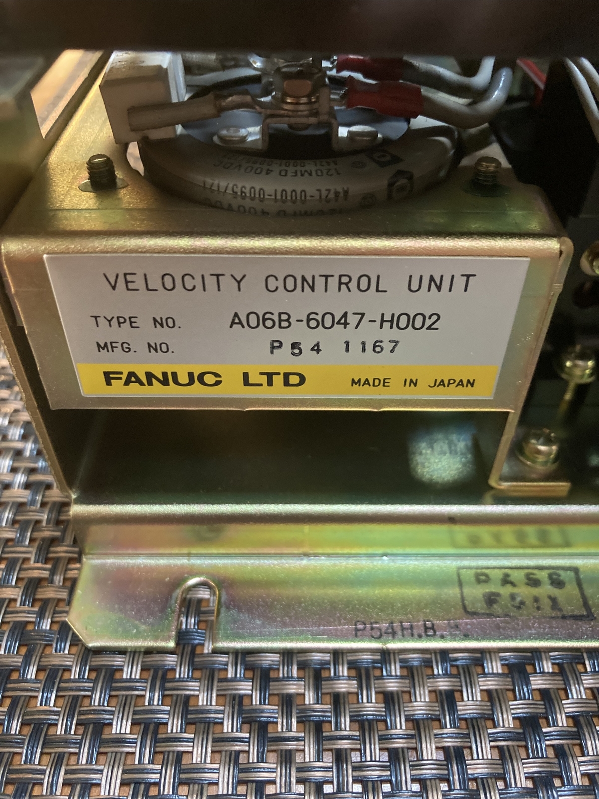 🇺🇸FANUC VELOCITY DRIVE A06B-6047-H002 A20B-0009-0320/11D Warranty🇺🇸
