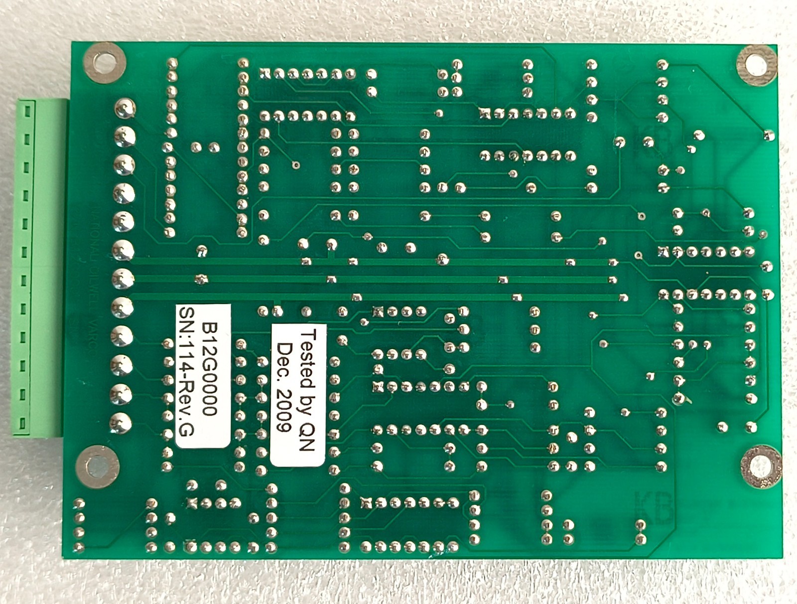 NOV B12G0000 FIELD REVERSING CONTROL BOARD / NATIONAL OILWELL VARCO