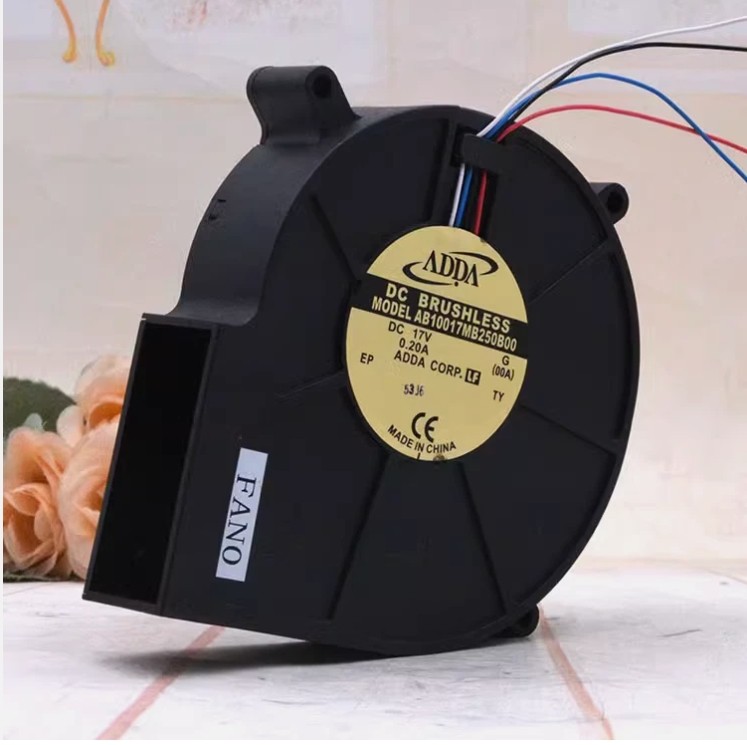 1 PCS ADDA Fan AB10017MB250B00 DC12V-17V 0.20A 10*10*25mm 4 pin Cooling fan