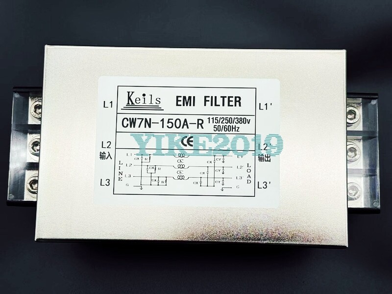 1PC NEW FOR KEILS Power filter 3-wire 380V CW7N-150A-R