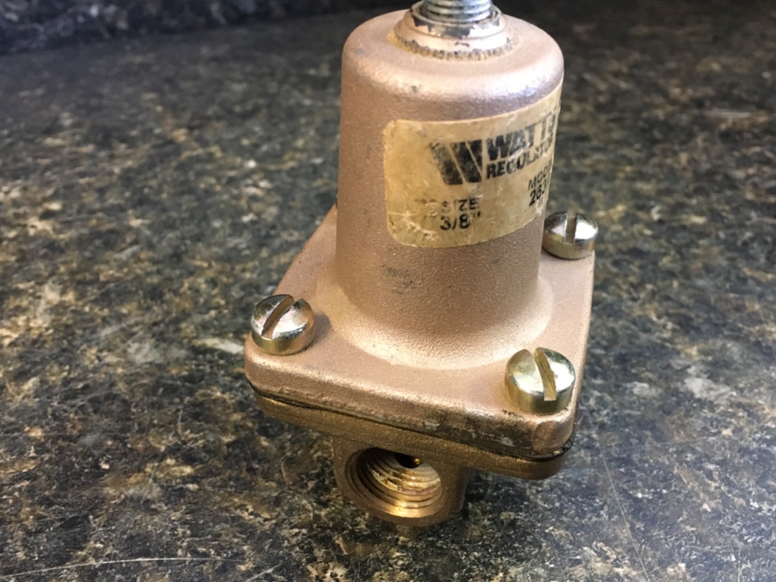 WATTS 3/8″ WATER PRESSURE REGULATOR 263A 3-50PSI RANGE SET 15PSI (KB)