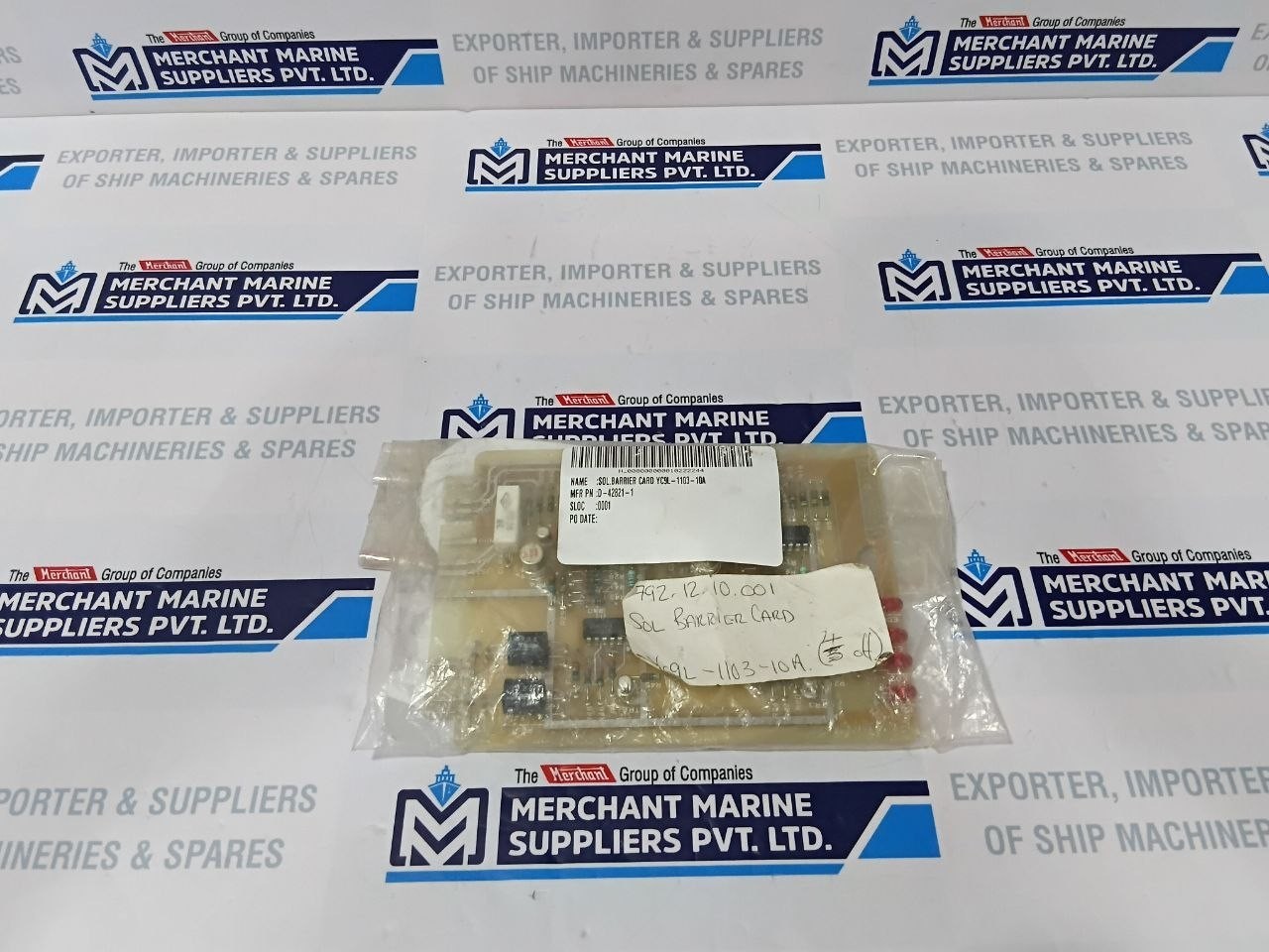 Yuken YC9L-1103-10A Sol Barrier PCB Card D-42821-1