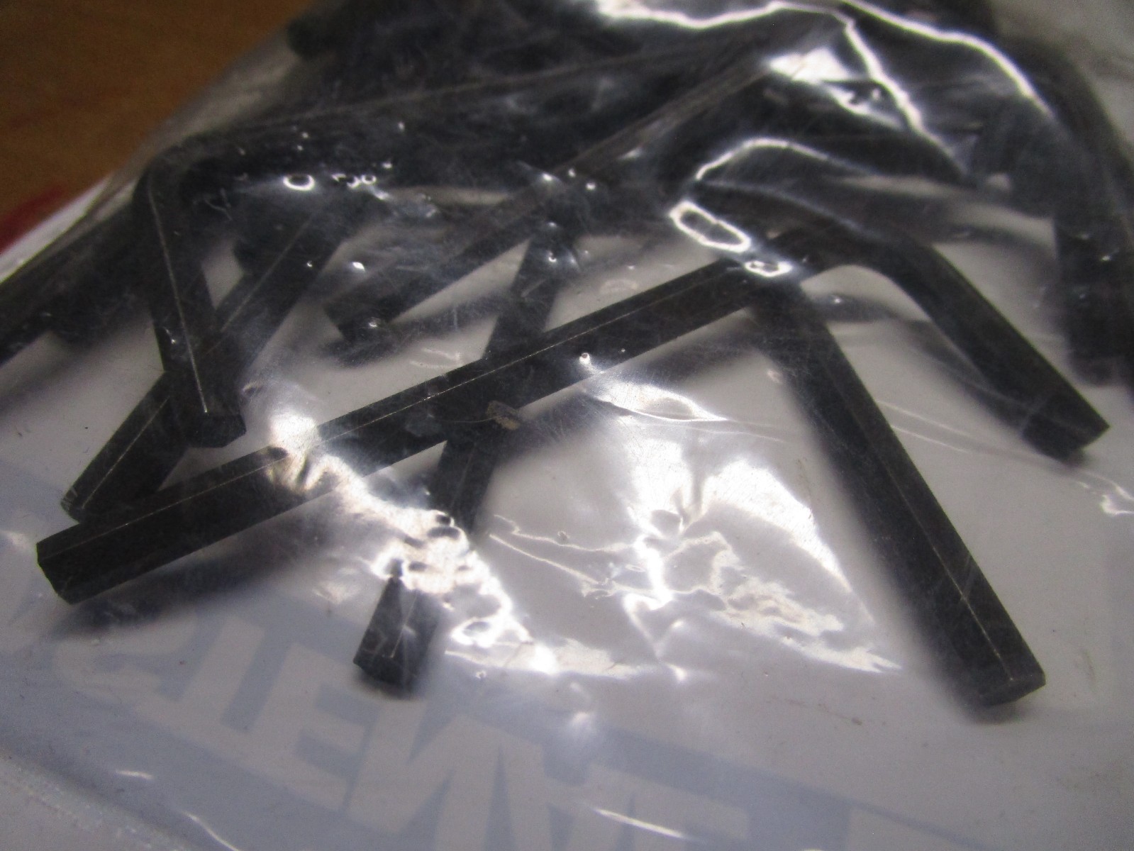 4MM DIN 911 HEX DRIVE SHORT ARM STANDARD L SHORT ARM HEX KEY QTY 15