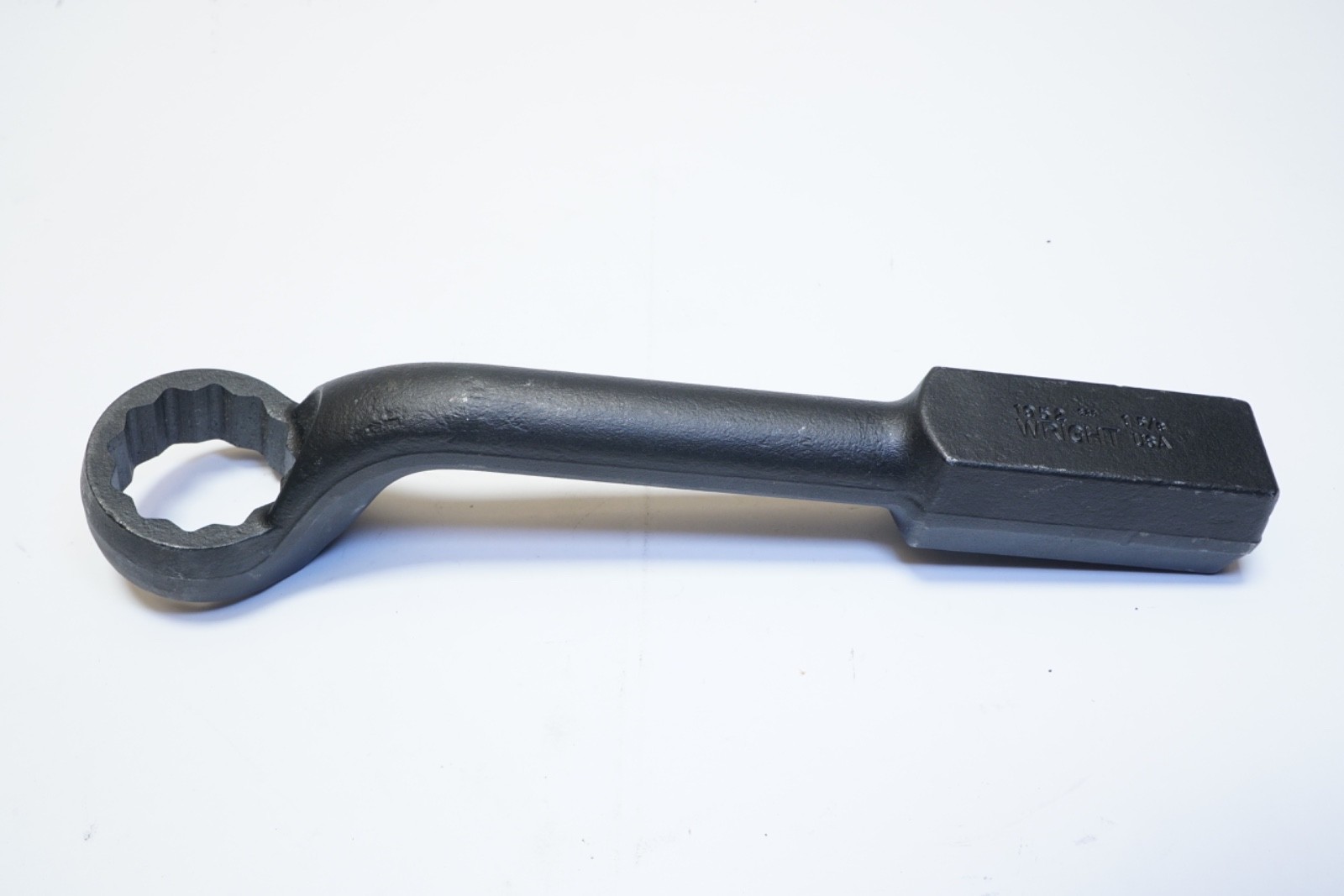 Wright Tool 1952 1-5/8″ 12 Point Offset Handle Striking Face Box Wrench ShipFREE