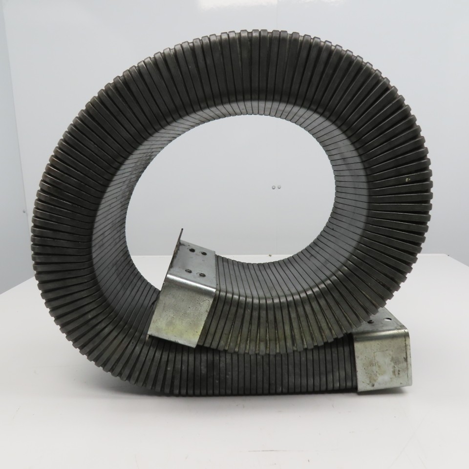 3″ x 7″ Steel Feed Thru Flexible Wireway Energy Chain 53-1/2″ OAL