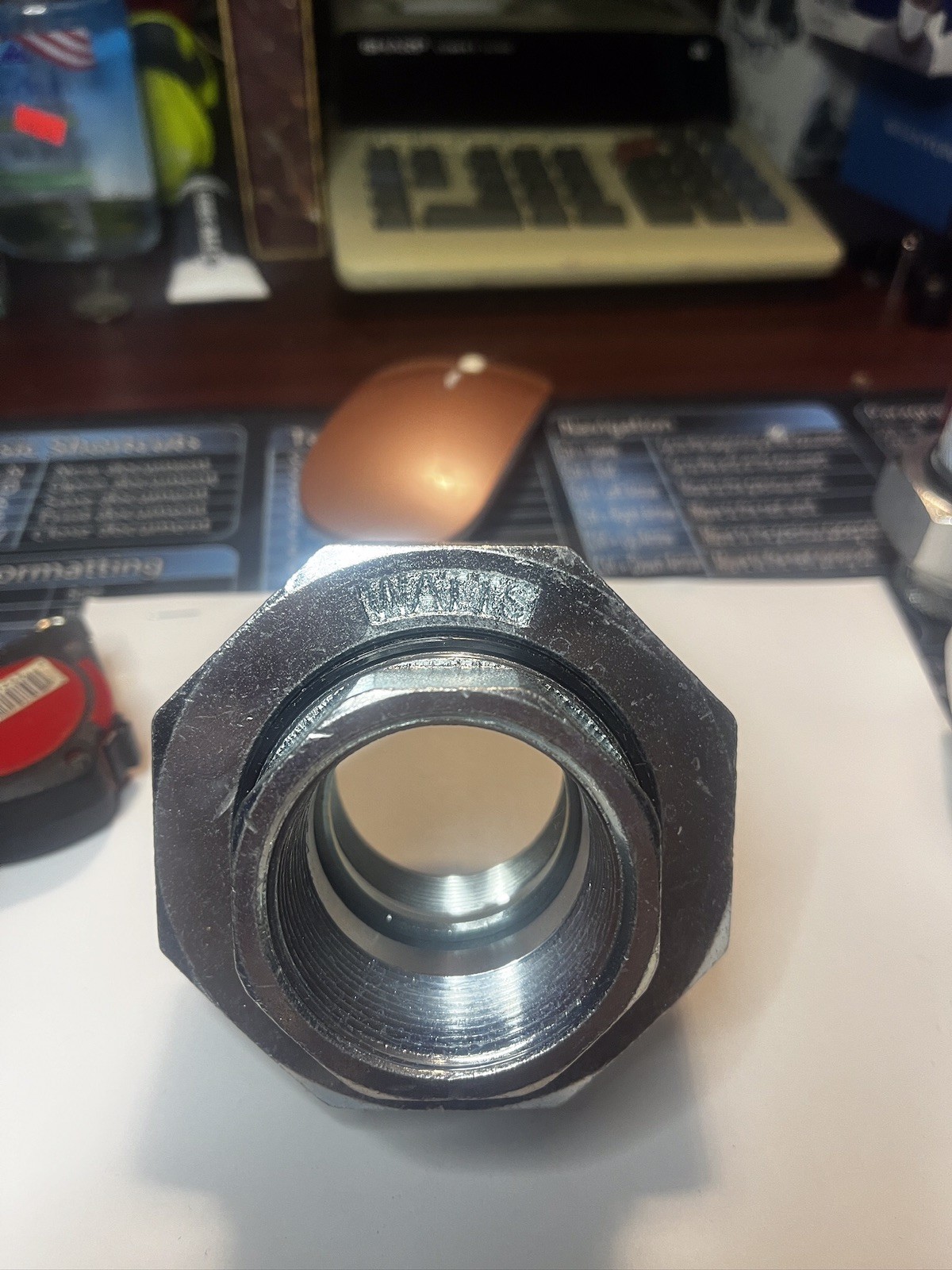 2″ Watts Dielectric Union Threaded NPT Connections Zinc Plated Galvanized Iron