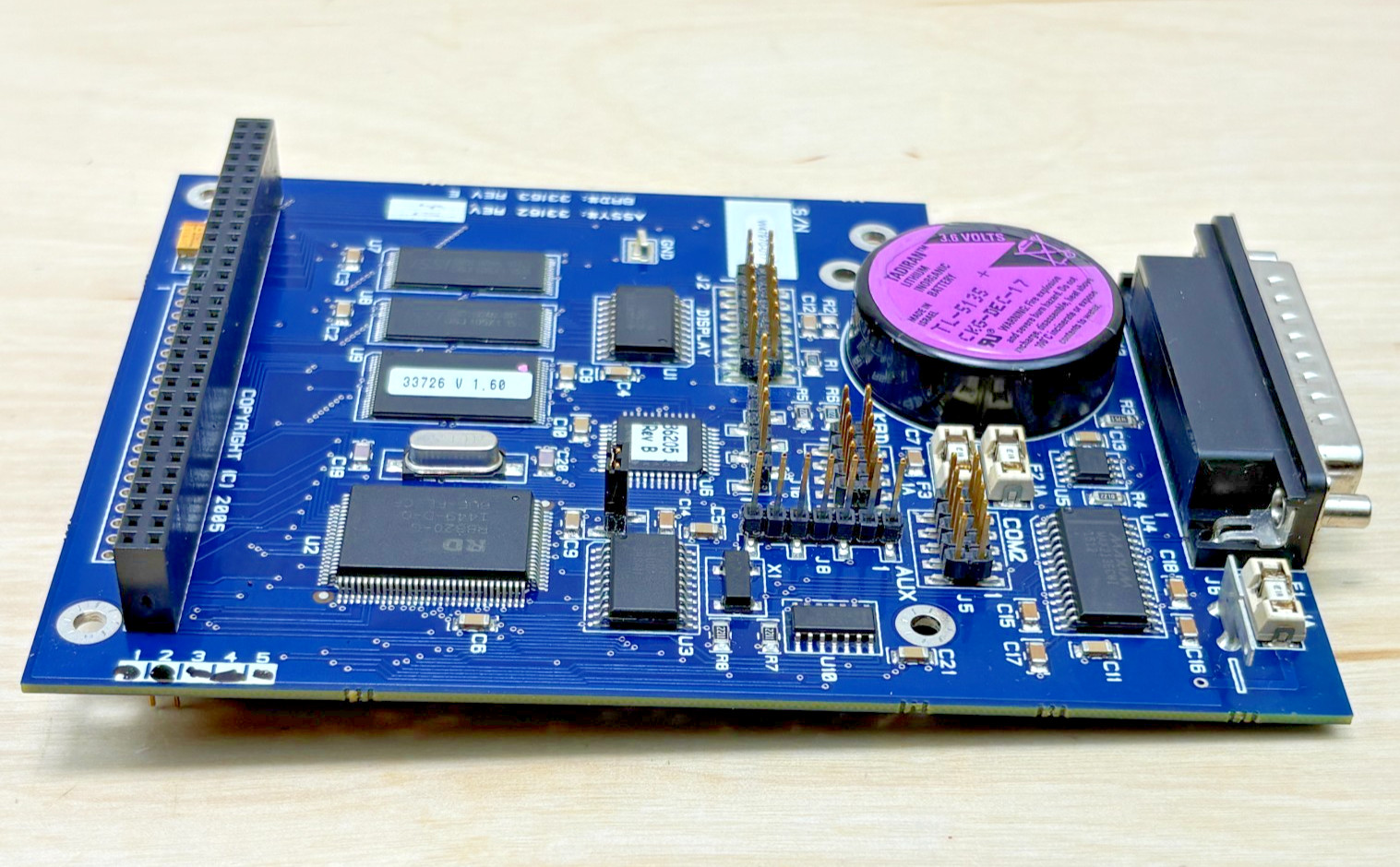 Telesis 33162 Communication Board for TMC420 Pinstamp Controller, 33163