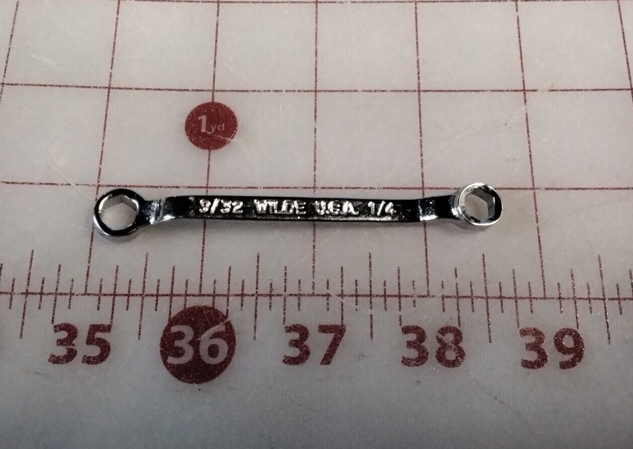 Wilde 9/32” x 1/4” Double Box End Combo Wrench
