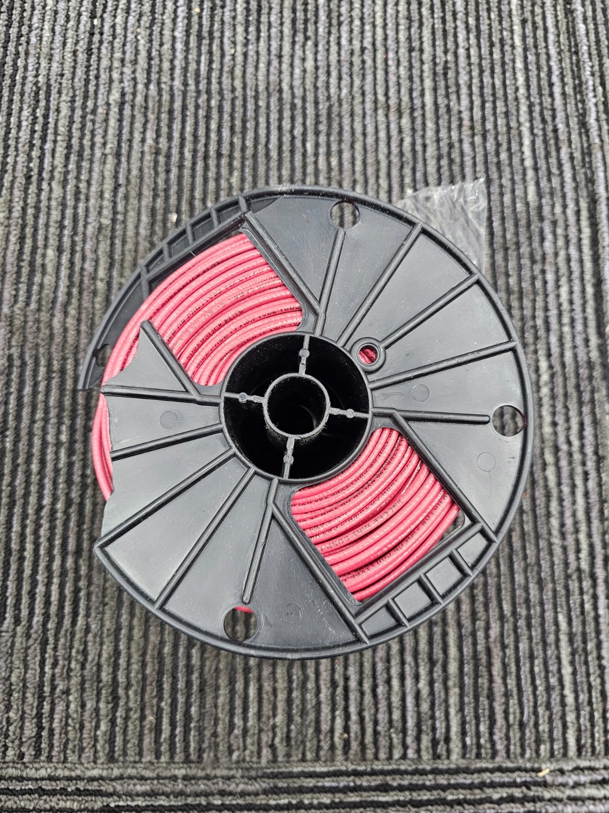 500FT Encore Wire Spool T-90 Nylon-TWN75 Red Wire 500′