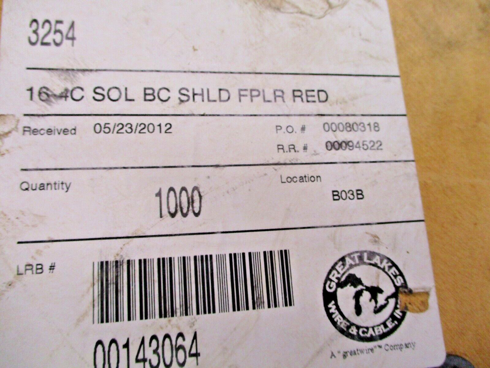 16 AWG 4C Shielded Riser Fire Alarm Cable Type FPLR CMR CL2R A5953LR