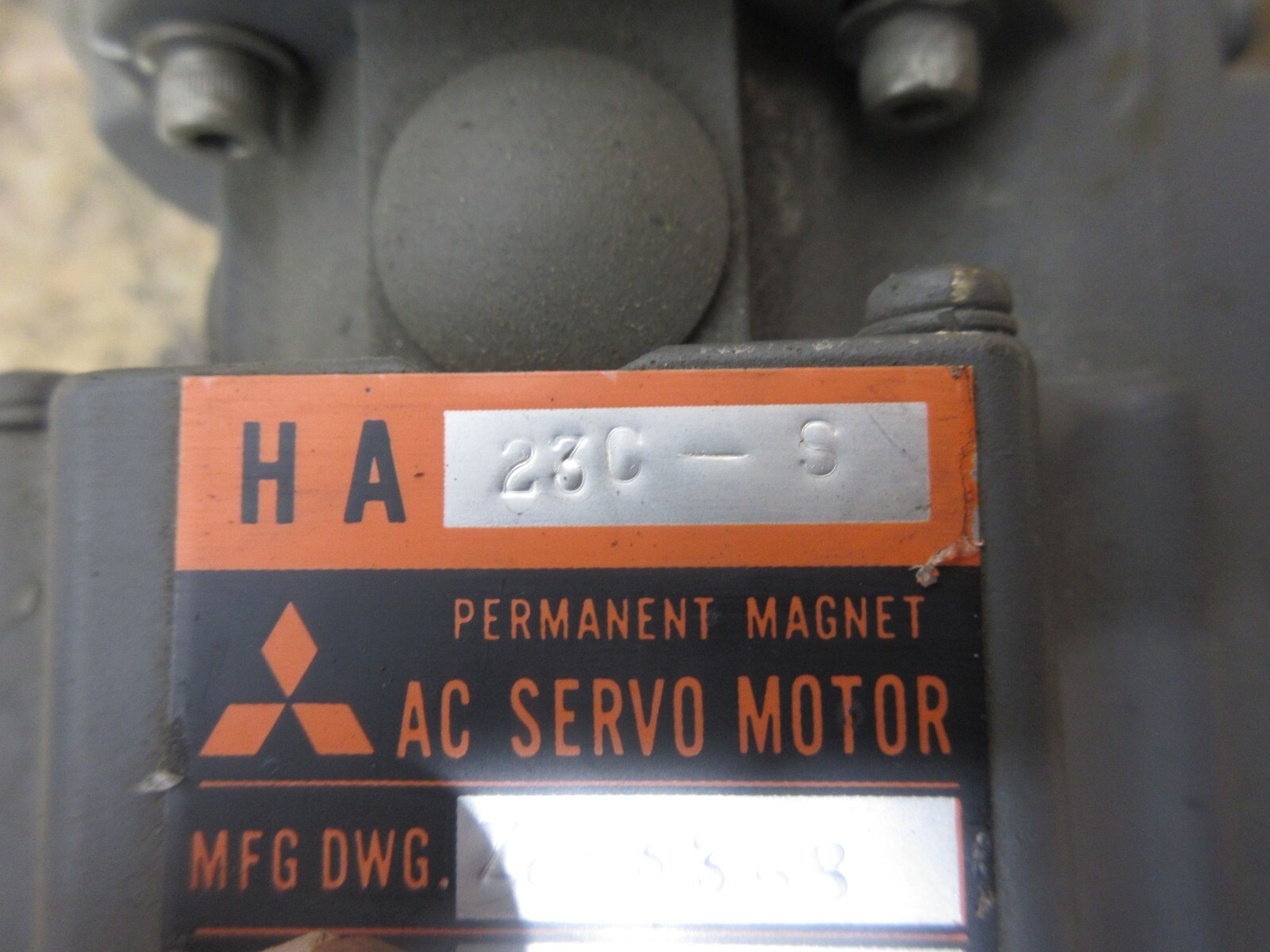 MITSUBISHI MOTOR HA 23C-S HA23C FA CODER OSE 5K-6-12-0 TS 5146 N12 BKO-NC6214