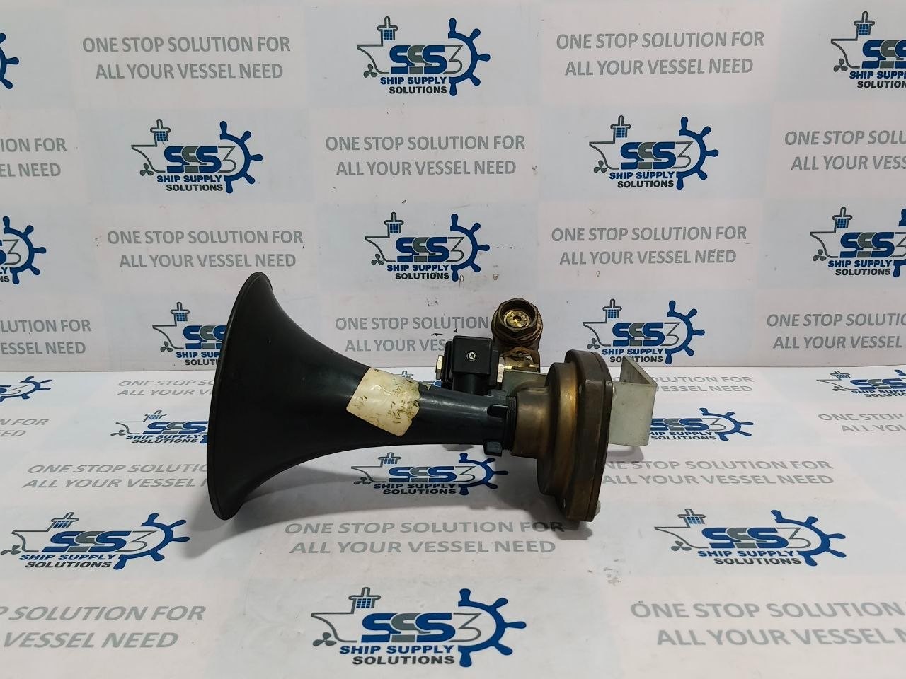 Kockum Sonics Tyfon MKT 75/660 Air Horn with Solenoid Valve