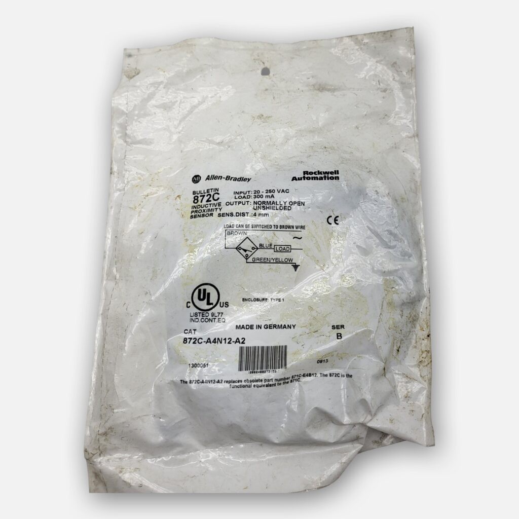 NEW SEALED ALLEN BRADLEY 872C-A4N12-A2 /B INDUCTIVE PROXIMITY SENSOR