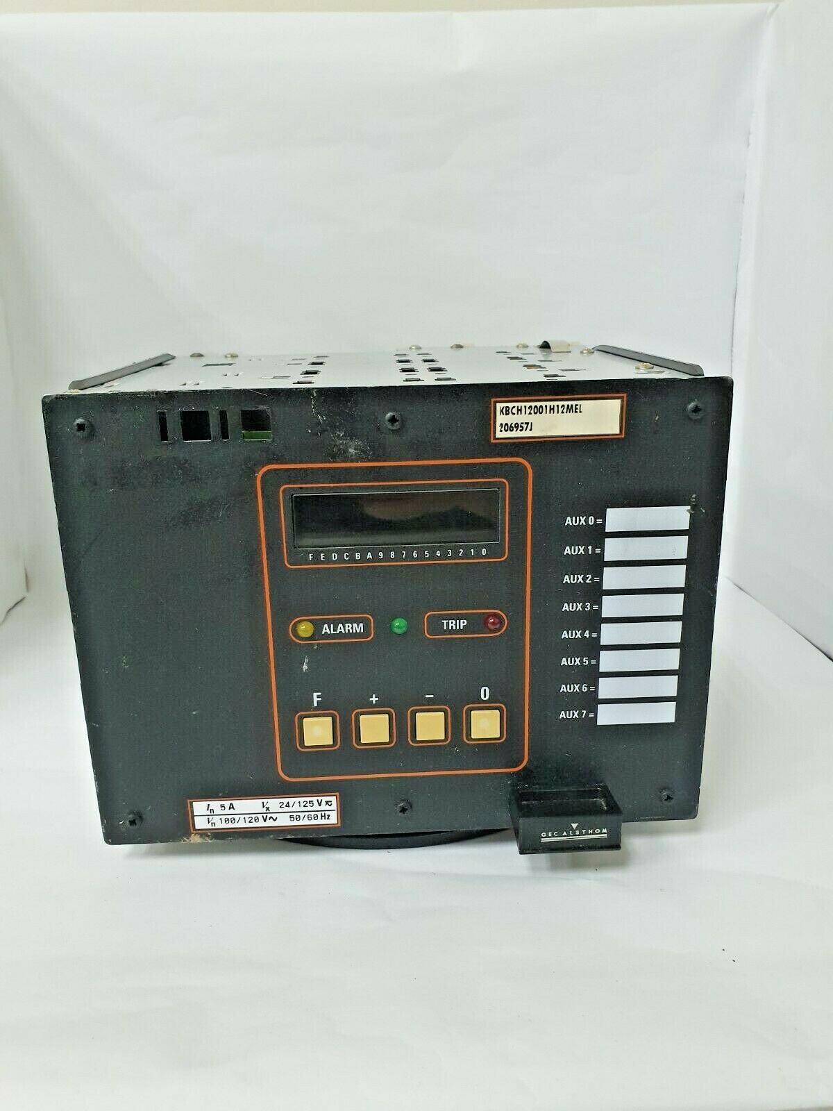 GEC ALSTHOM KBCH12001H12MEL RELAY DIFFERENTIATE,Used,UK^95802