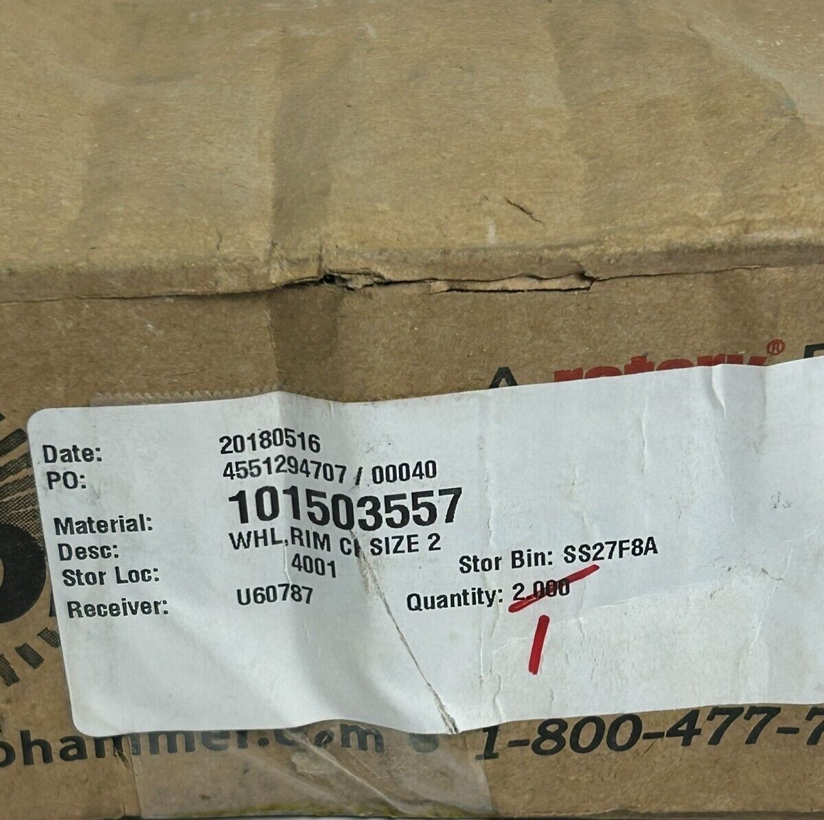 Roto Hammer M Series CL9D1 Chain Wheel Blue Manual Valve Ductile Iron Clamp