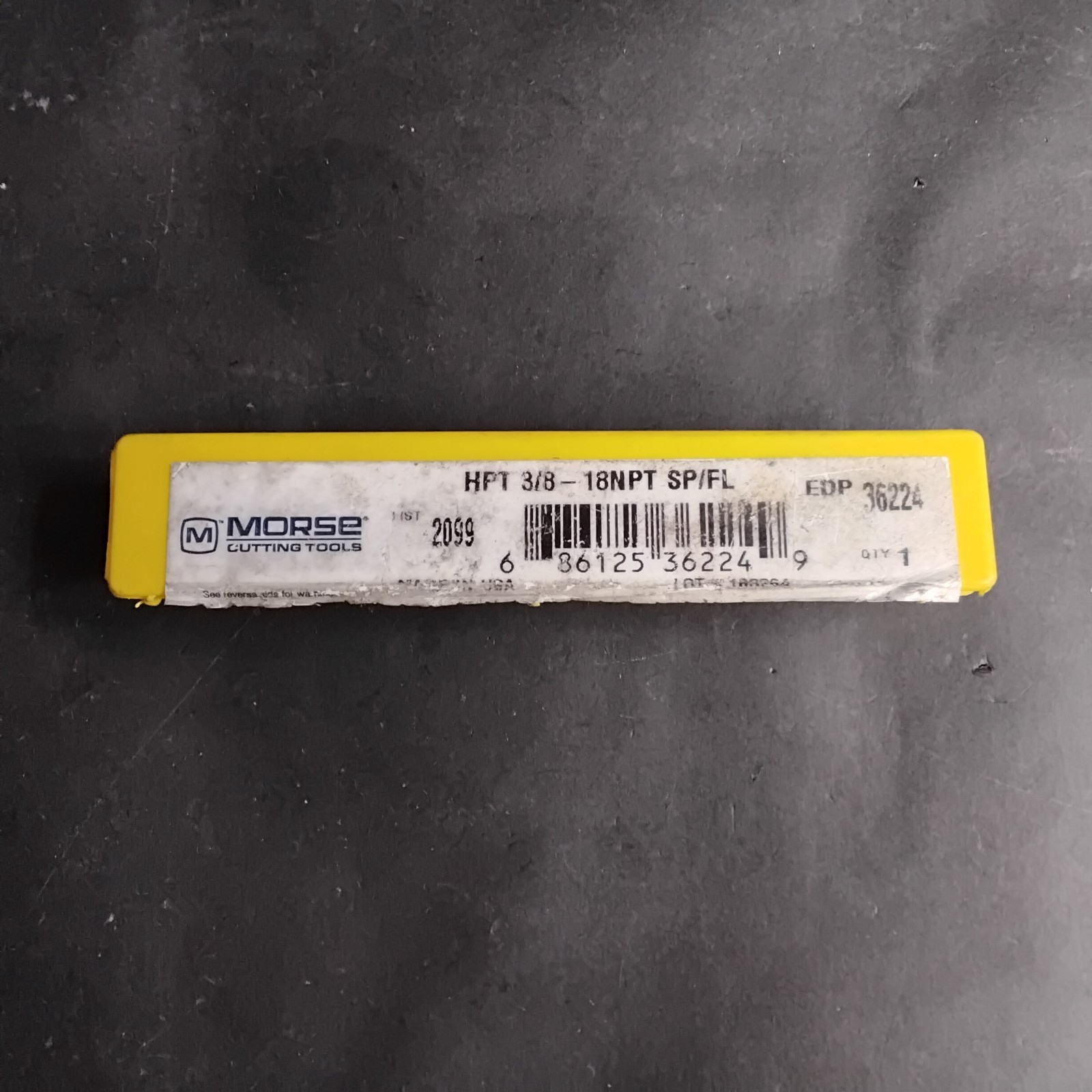 MORSE HPT 3/8-18 NPT TAP ($20 OBO)