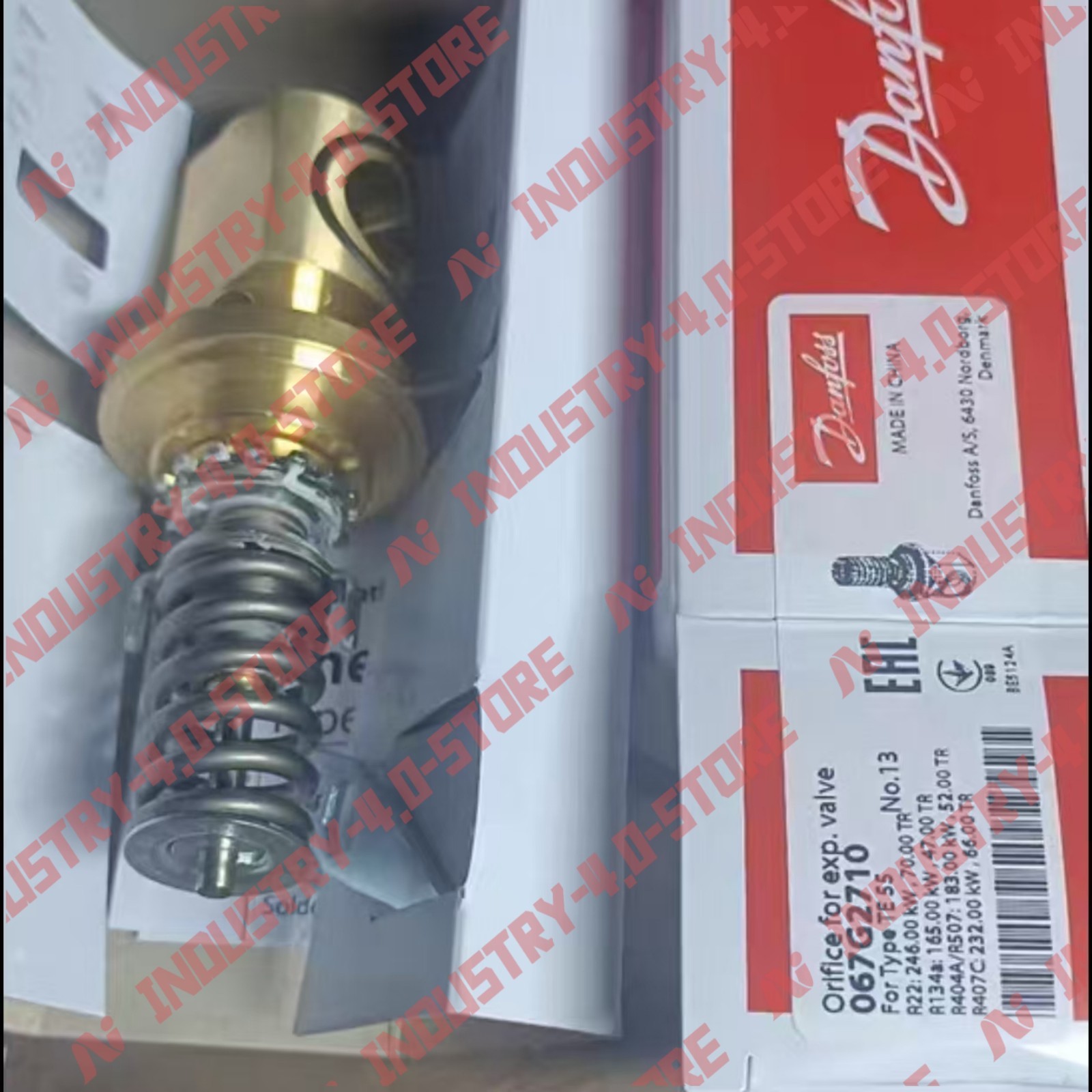 Danfoss 067G2710 TE55 Thermostatic Expansion Valve Core#1pcs new in box