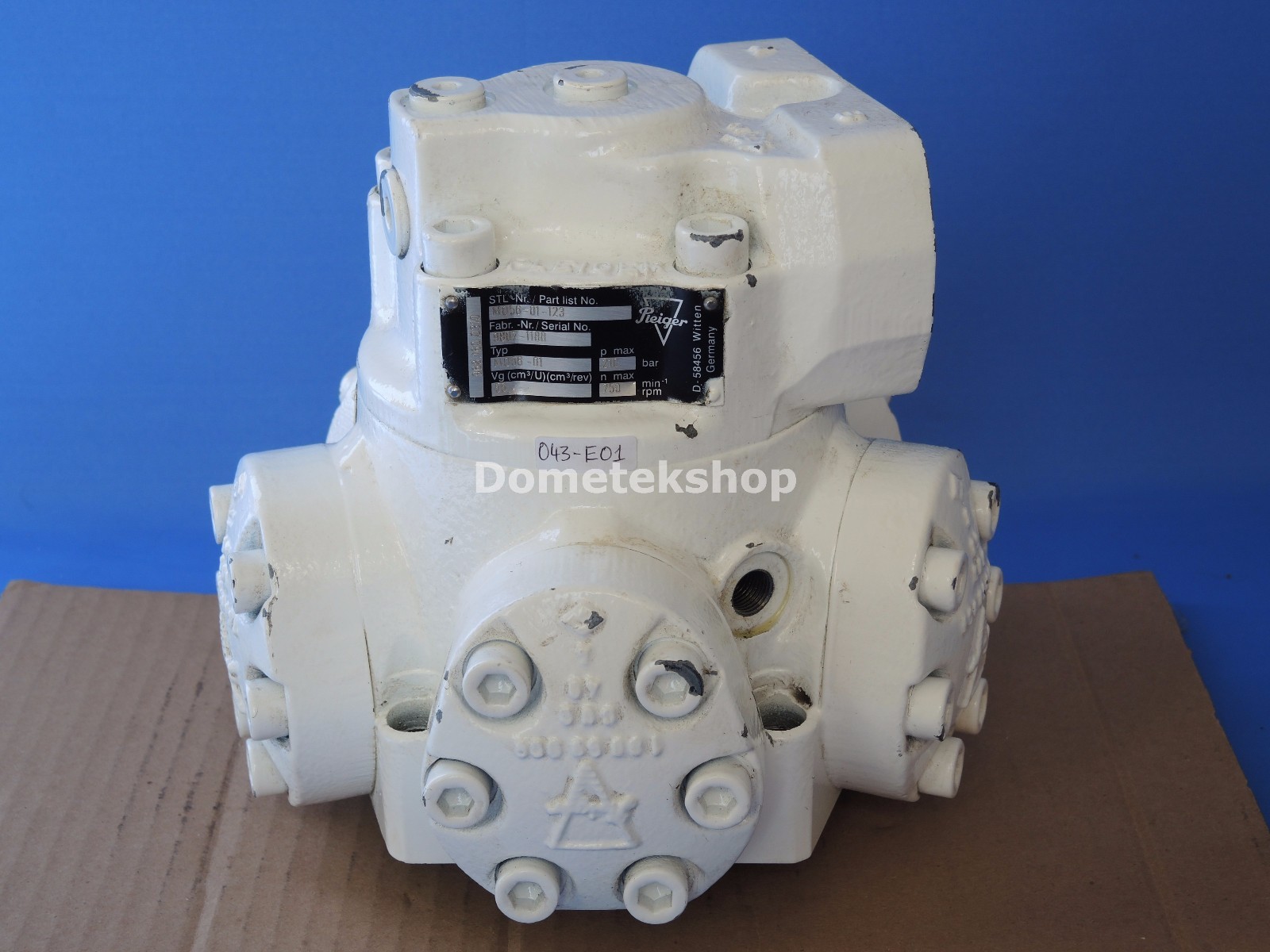 Pleiger M056-01-123 Hydro motor Year 1998