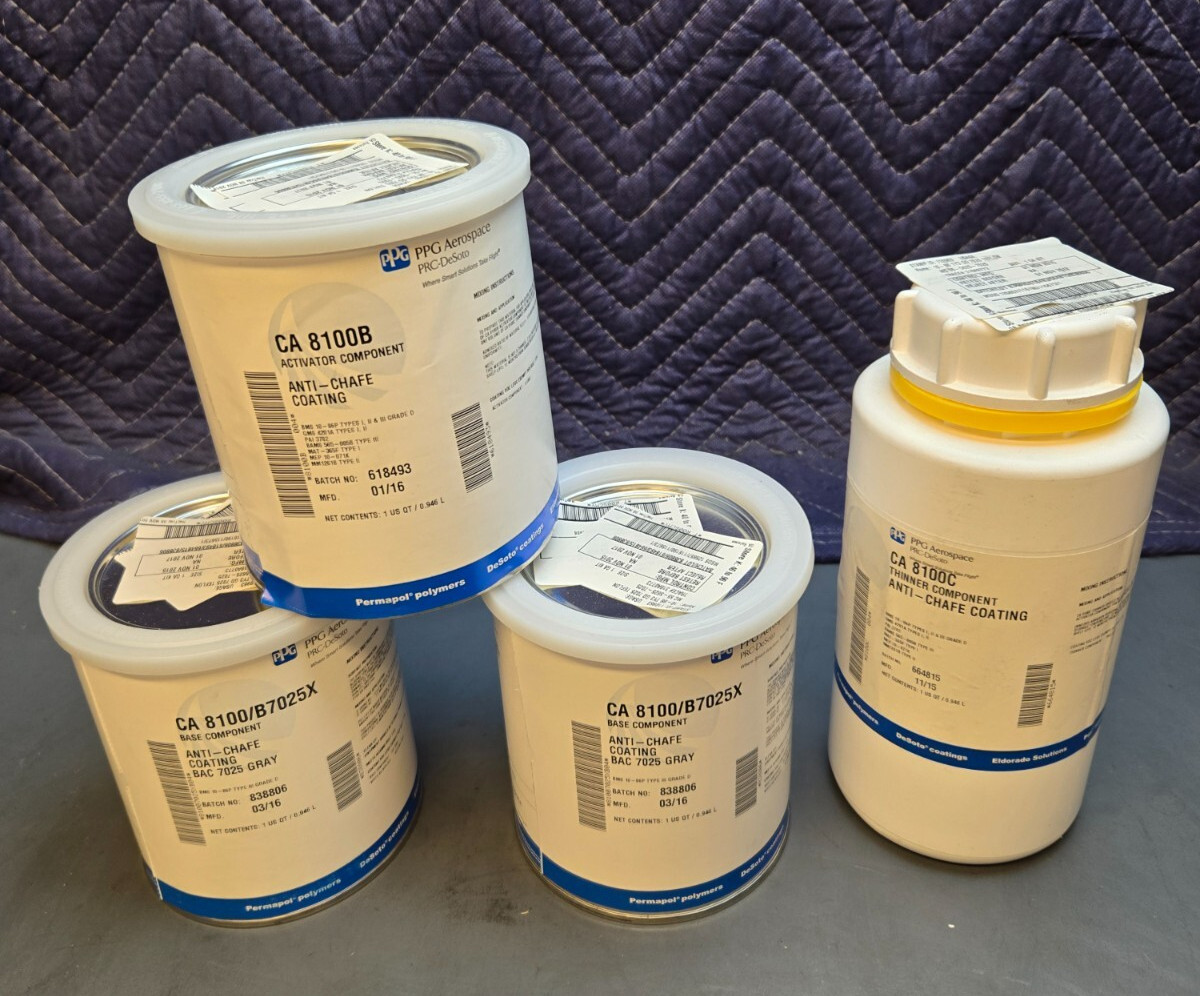 PPG Aerospace CA8100/B7025X CA8100C Anti-Chafe Coating KIT MFD: 01/16