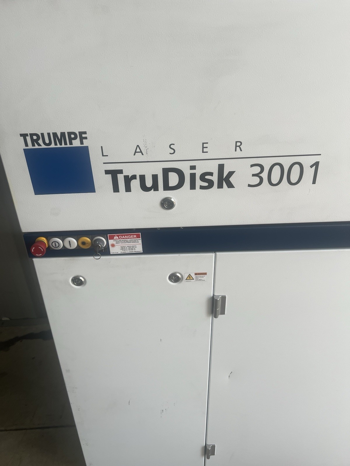 2014 Trumpf TruDisk 3001 6C V2 80-3000w 4 mrad Solid State Laser Tested Working