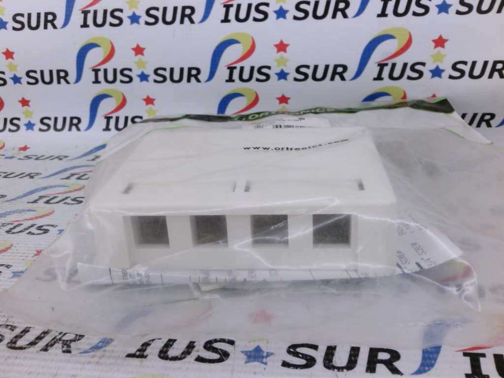 NSOP Ortronics OR-KSSMB4 4 Port Keystone Surface Mount Box Fog White