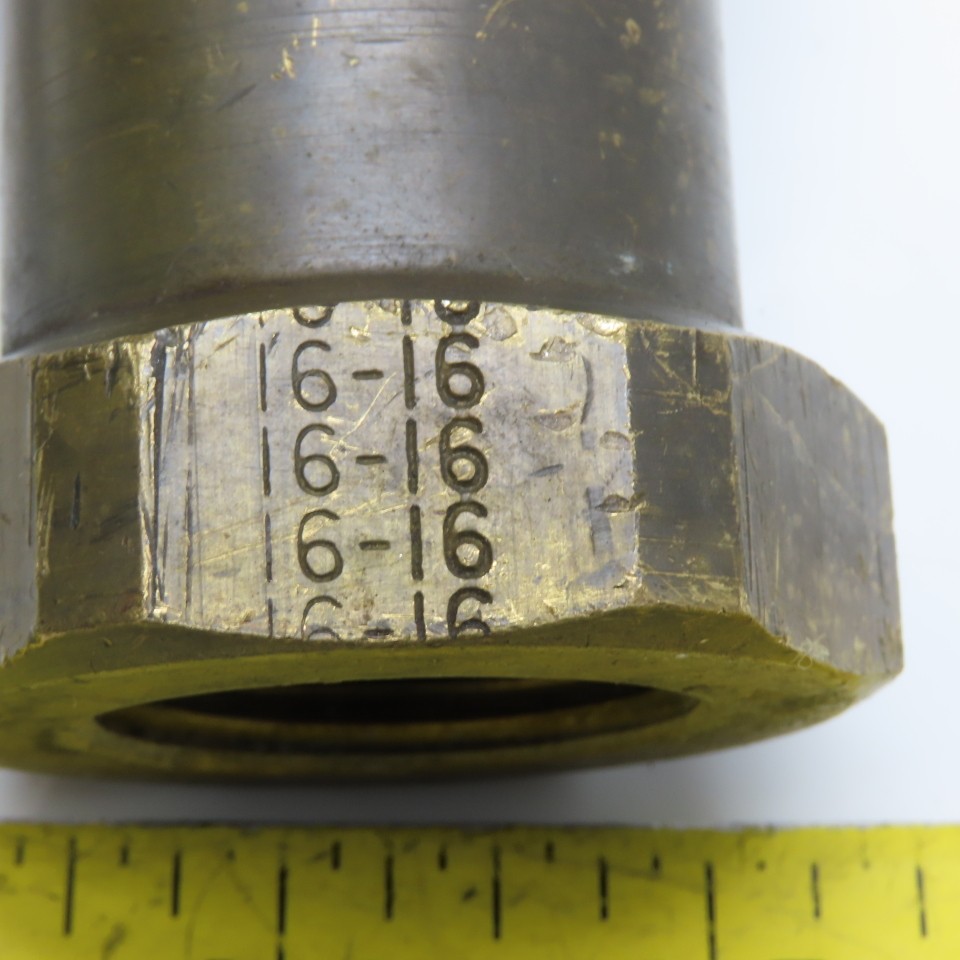 Aeroquip FD45-1088-16-16 1″ NPT Brass Quick Disconnect Hydraulic Coupling Socket
