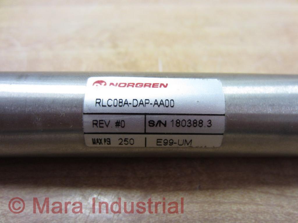 Norgren RLC08A-DAP-AA00 Roundline Cylinder (Pack of 3)