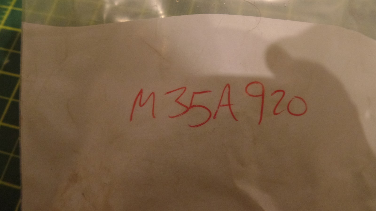 WHITE LIFT TRUCK 2 METAL HOLE GUIDE ASSEMBLY M35A920, N.O.S