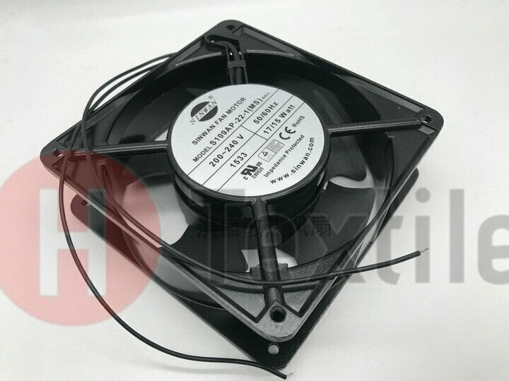 1 PCS FAN MOTOR Fan S109AP-22-1(MS) AC 200-240V 2 wire 120*120*38MM
