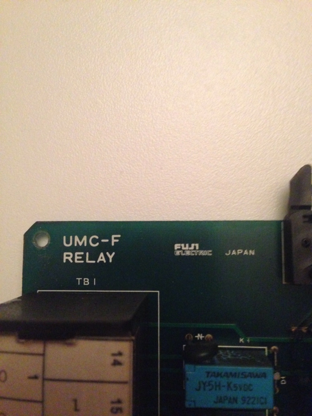 UMC-F relay miyano circuit board fugi cnc bar feeder