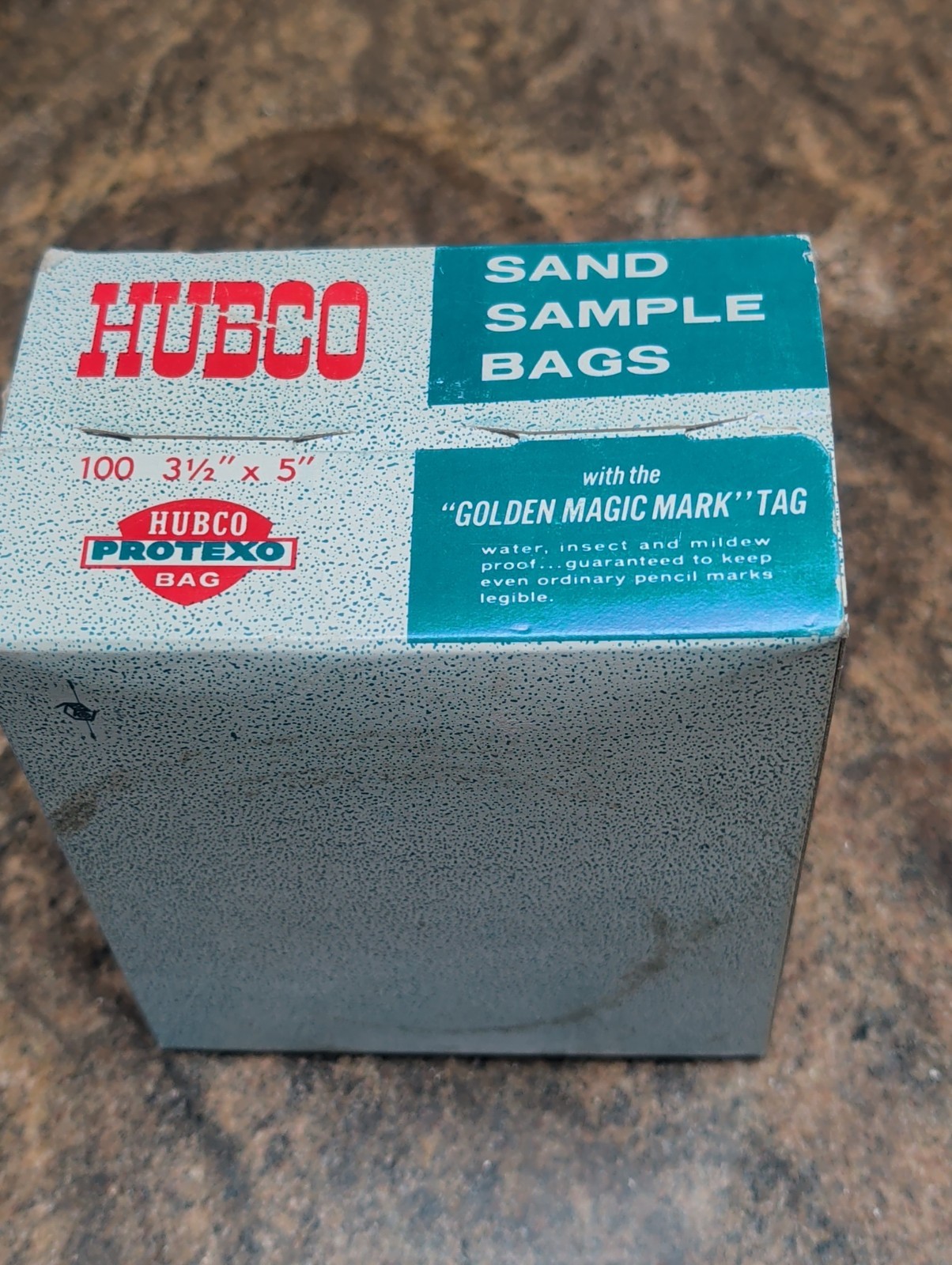Hubco Protexo Sand Sample Bags 41/2×6 With Golden Magic Mark Tag