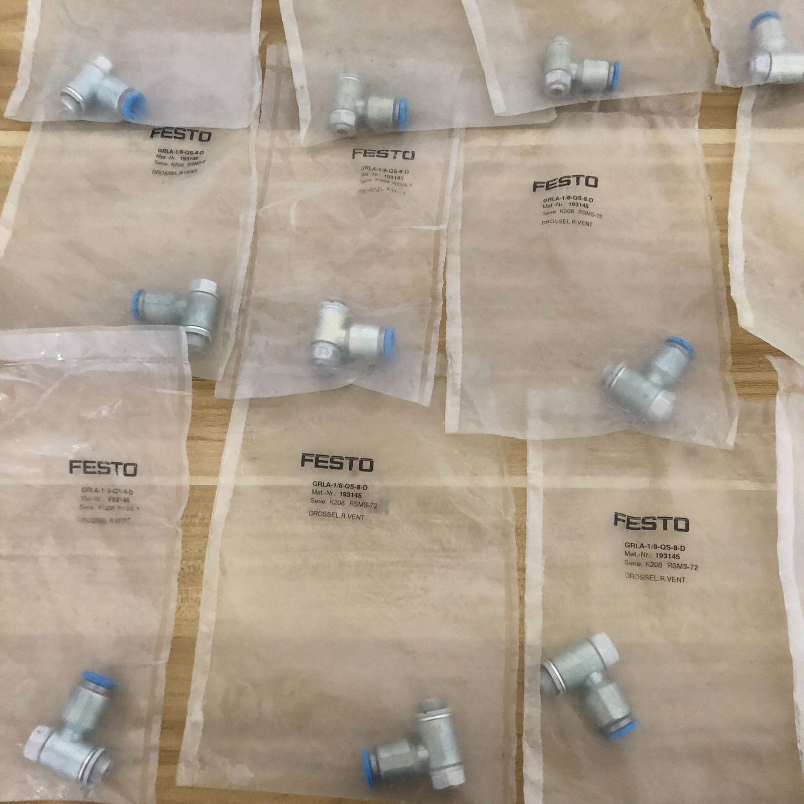 one festo 193145 GRLA-1/8-QS-8-D Accept counteroffer