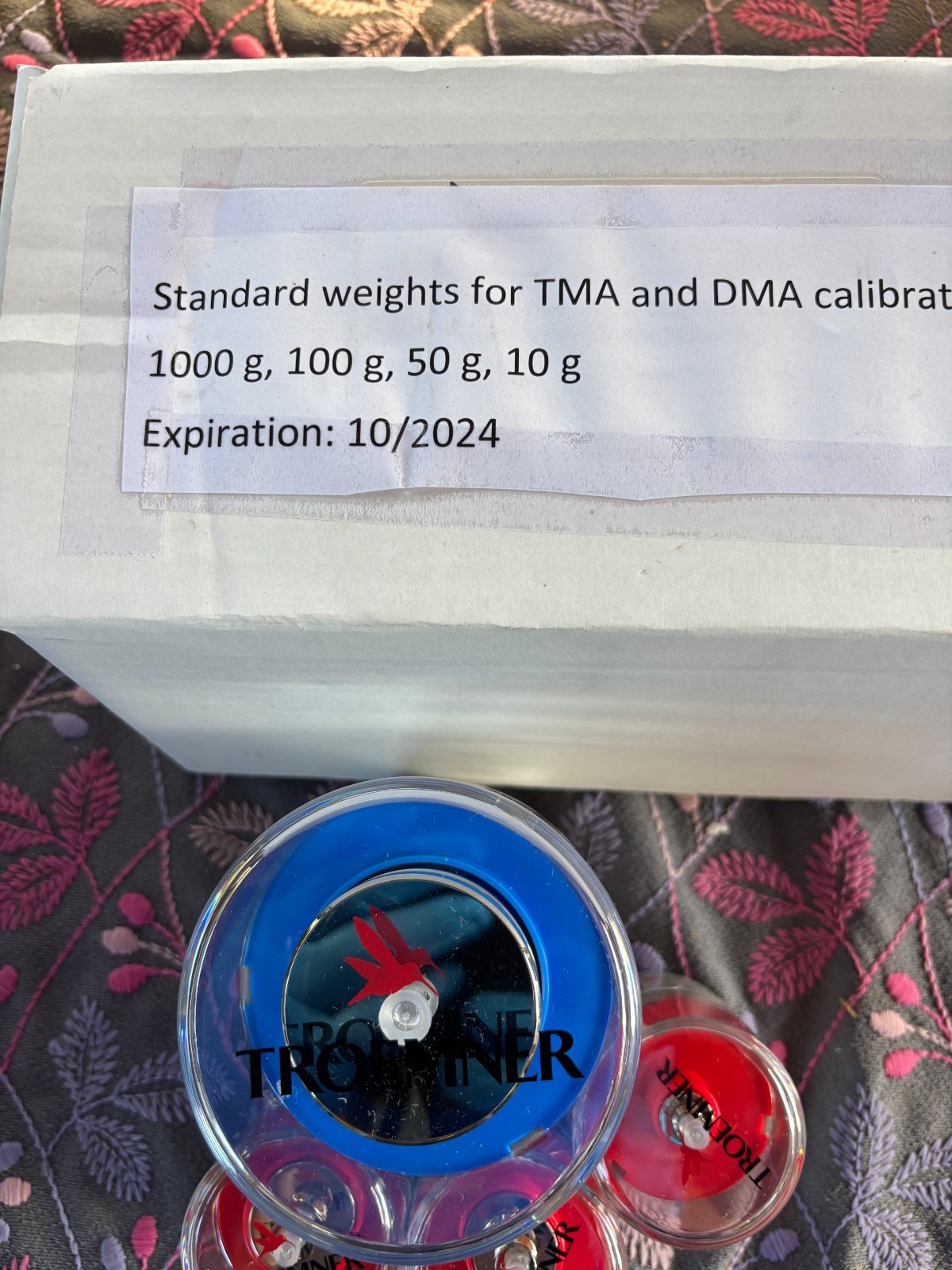 Troemner Test Weight Set 4EA 1000g, 100g, 50g, 10g