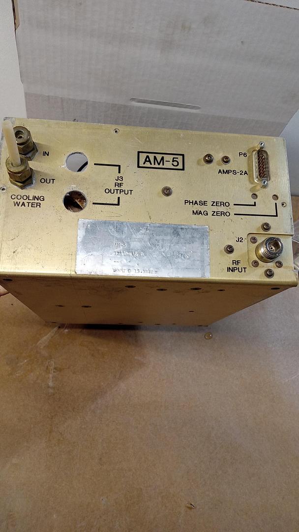 RF Plasma Products AM-5 AMPS-2A Advanced Energy AE RFPP 500W@13.56MHz GH503