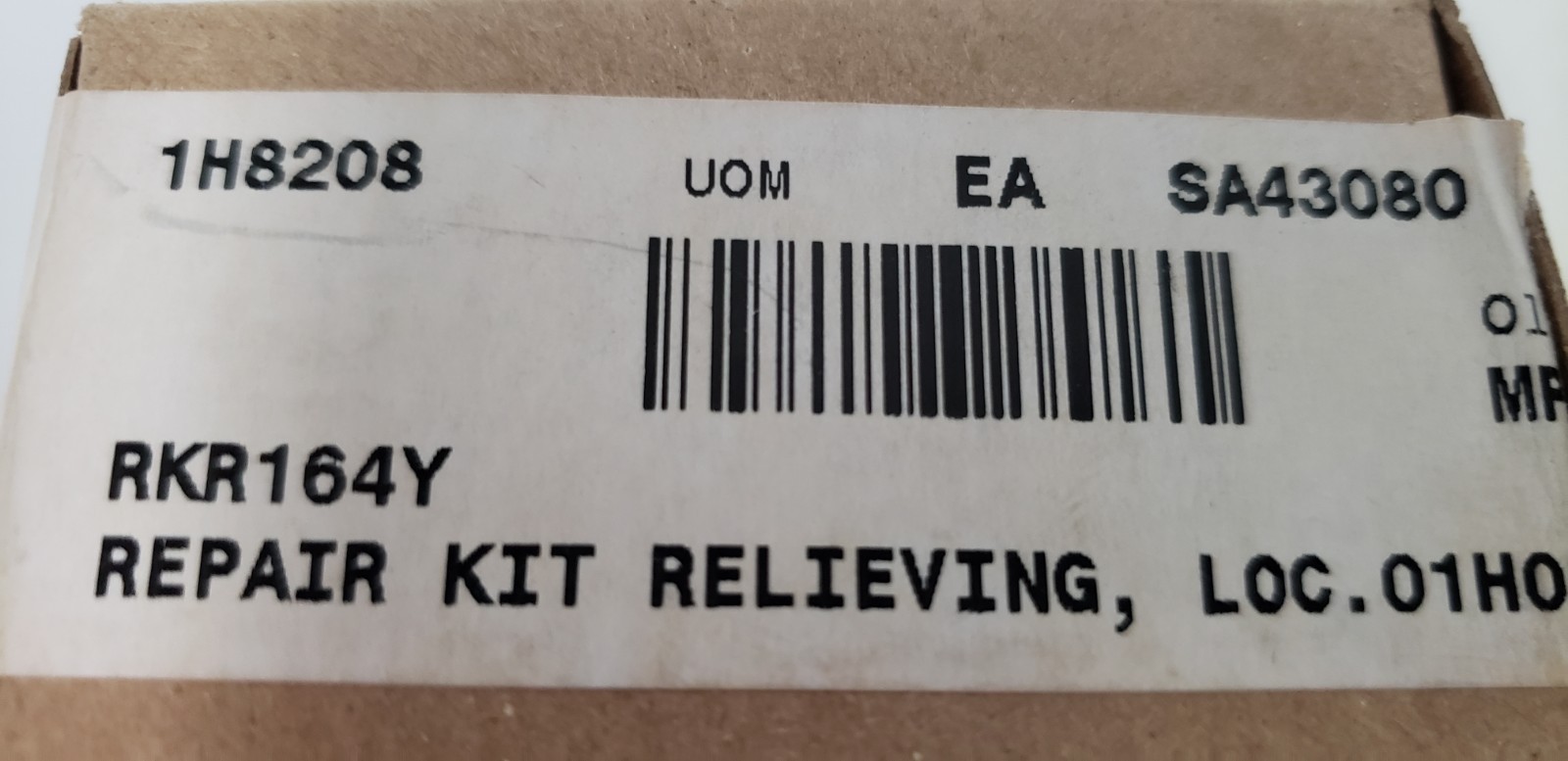 PARKER RKR164Y REPAIR KIT, NIB