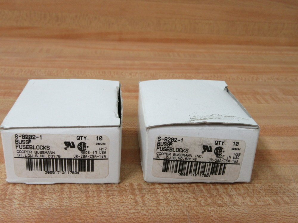 Cooper/Bussmann S-8202-1 Fuse Block S82021 (Pack of 20)