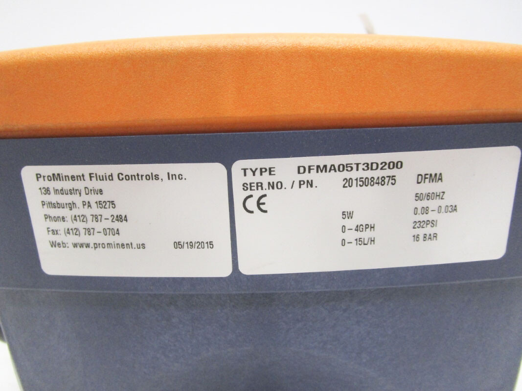 PFC DFMA05T3D200 0.08A 232PSI NSMP