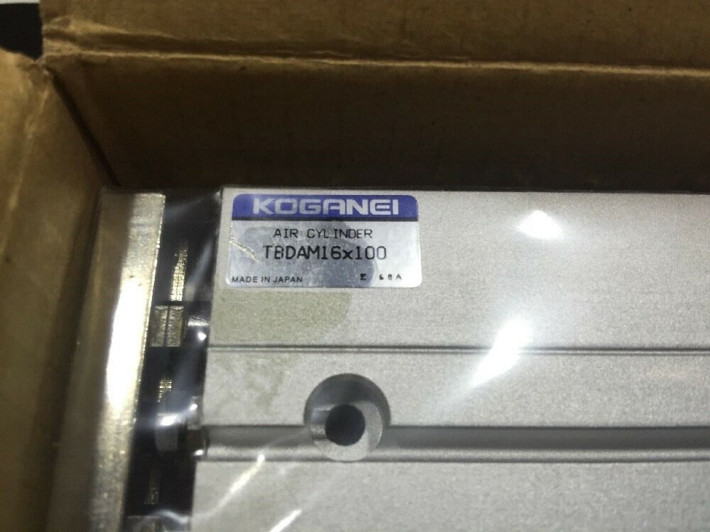 Koganei Air Cylinder TBDAM16X100, TBDAM16 X 100, LOT OF 4, Shipsameday #144B